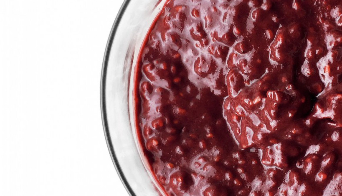 Raw Raspberry Açai Jam Refined Sugar Free Jelly theindigokitchen