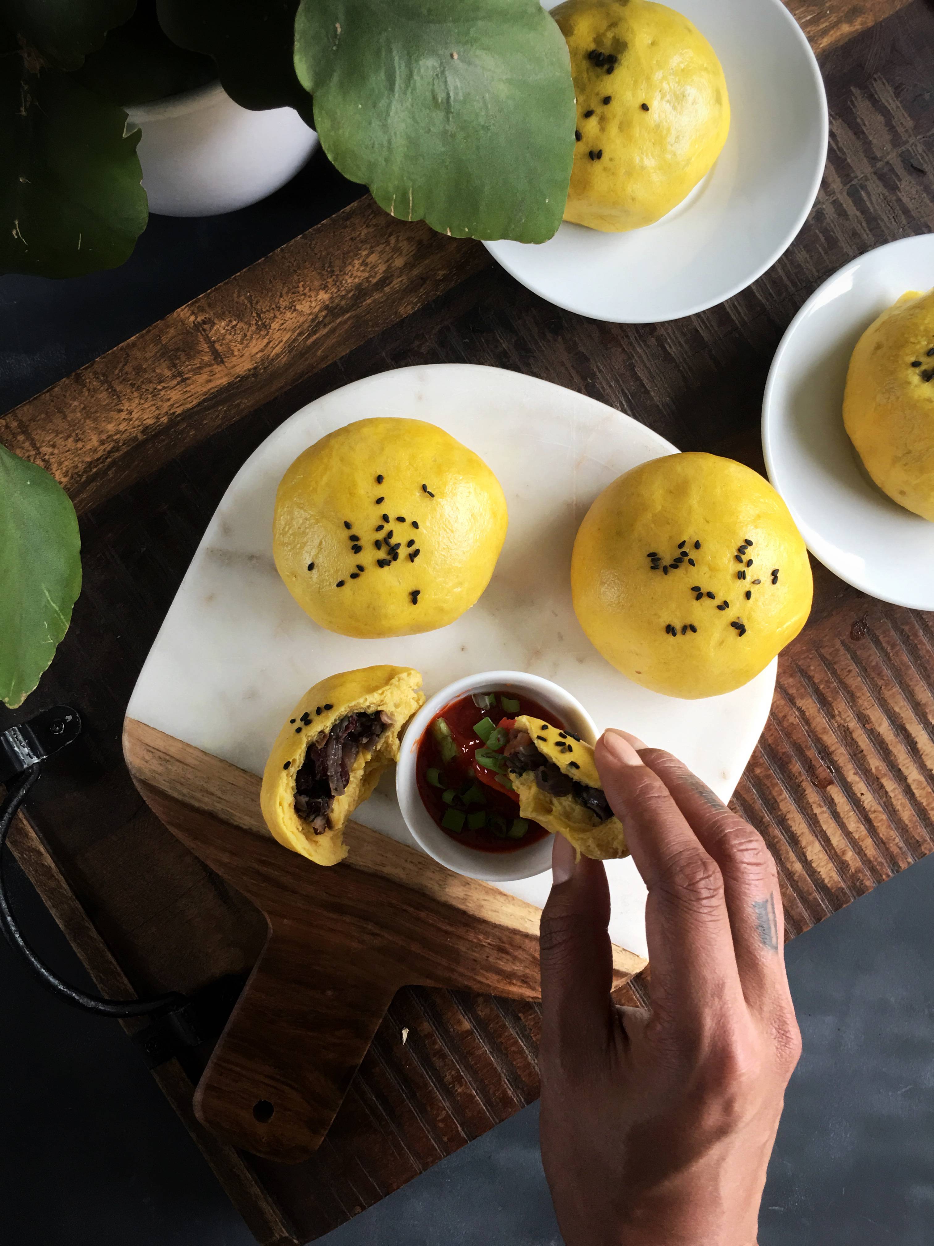 Sweet Potato Buns - A Baking Journey