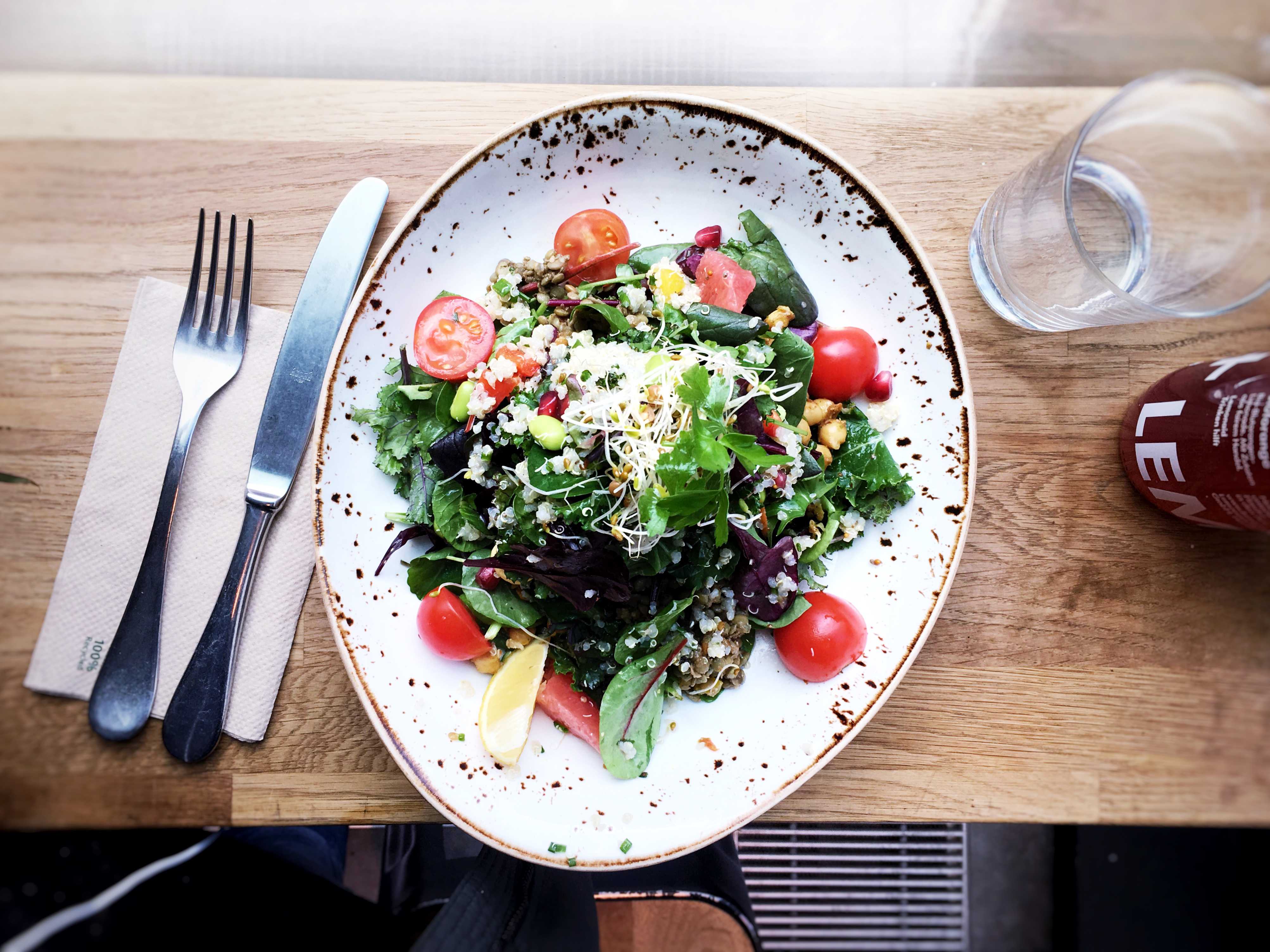 Guacamole Protein Salad Bowl - the indigo kitchen