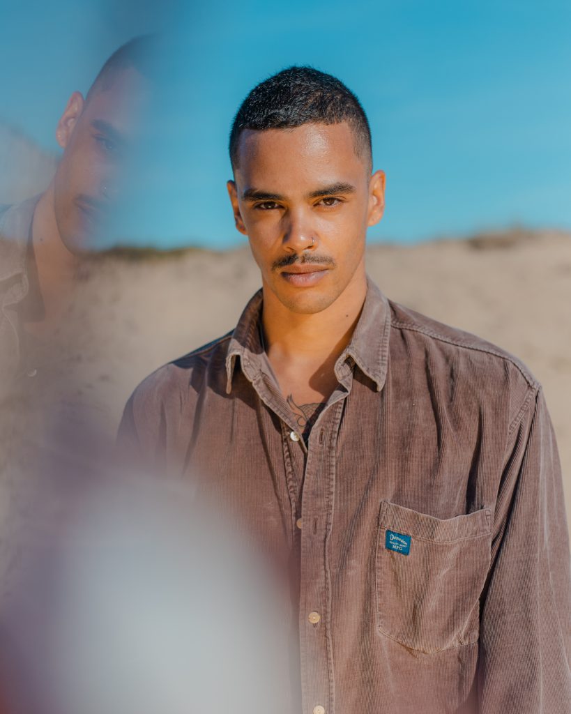 Picture of Jason in the dunes