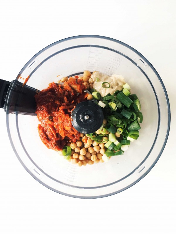 Kimchi Hummus the indigo kitchen